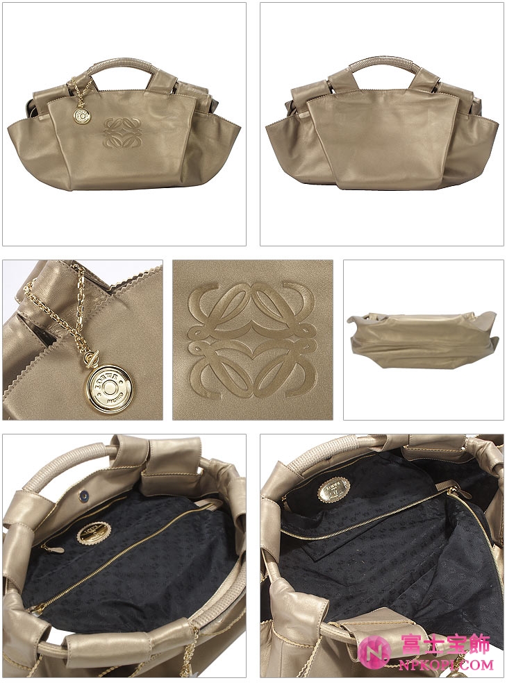 ロエベ LOEWEスーパーコピー チャーム付きハンドバッグ ナッパアイレ 315.82.B51 8156